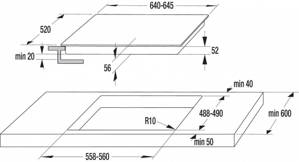 Стеклокерамическая панель Gorenje GHT 63 XC купить с доставкой по Москве и Московской области в интернет-магазине АваТехно