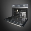 Духовой шкаф электрический компактный SMEG SF4102VCS купить с доставкой по Москве и Московской области в интернет-магазине АваТехно