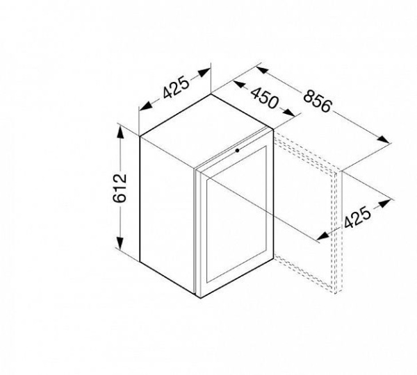 Холодильник LIEBHERR CMes 502 купить с доставкой по Москве и Московской области в интернет-магазине АваТехно