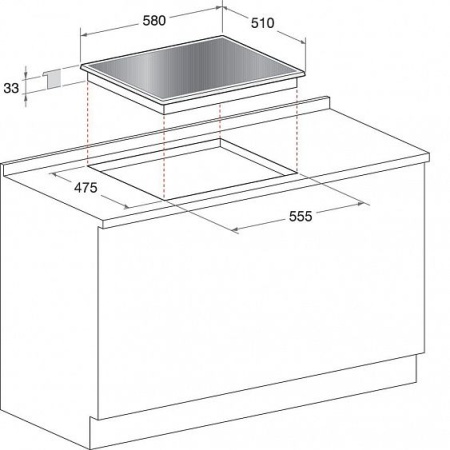 Газовая поверхность Hotpoint-Ariston PR 642 /I (BK) купить с доставкой по Москве и Московской области в интернет-магазине АваТехно