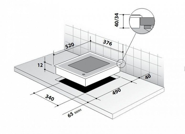 Поверхность DE DIETRICH dte 1168 x купить с доставкой по Москве и Московской области в интернет-магазине АваТехно