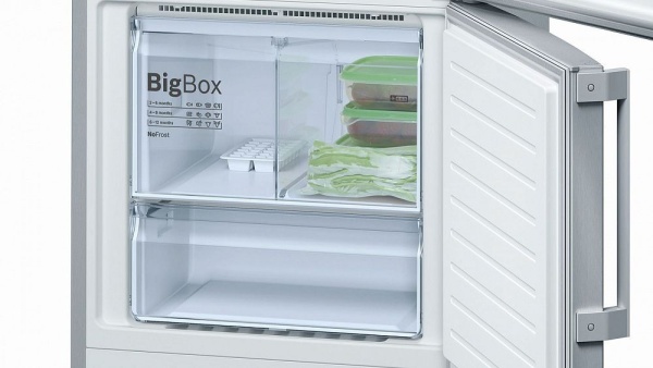 Холодильник Bosch KGN56PI30U нержавеющая сталь купить с доставкой по Москве и Московской области в интернет-магазине АваТехно