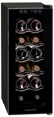 Винный шкаф DUNAVOX dat-12.33dc купить с доставкой по Москве и Московской области в интернет-магазине АваТехно