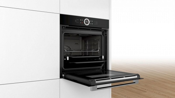 Духовой шкаф Bosch HBG 655NB1 черный купить с доставкой по Москве и Московской области в интернет-магазине АваТехно