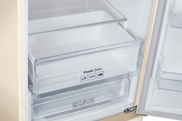 Холодильник Samsung RB37J5225EF бежевый купить с доставкой по Москве и Московской области в интернет-магазине АваТехно