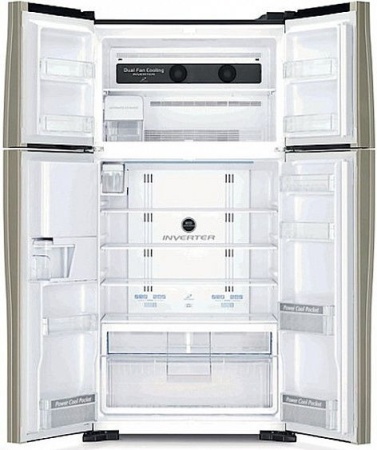 Холодильник side-by-side HITACHI r-w722 fpu1x ggl купить с доставкой по Москве и Московской области в интернет-магазине АваТехно