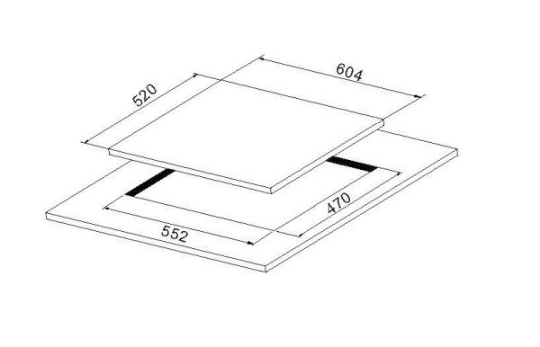 Газовая поверхность MAUNFELD gh624ag-ec2w купить с доставкой по Москве и Московской области в интернет-магазине АваТехно