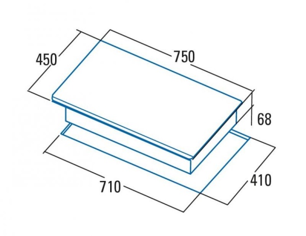 Вытяжка ELICA RULES NAKED/F/120 купить с доставкой по Москве и Московской области в интернет-магазине АваТехно