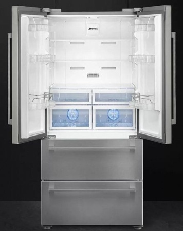 Холодильник Side-by-Side SMEG FQ55FXE1 купить с доставкой по Москве и Московской области в интернет-магазине АваТехно