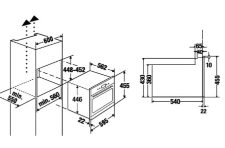 Духовой шкаф KUPPERSBUSCH EEBK 6550.8 WX5 Black Velvet купить с доставкой по Москве и Московской области в интернет-магазине АваТехно