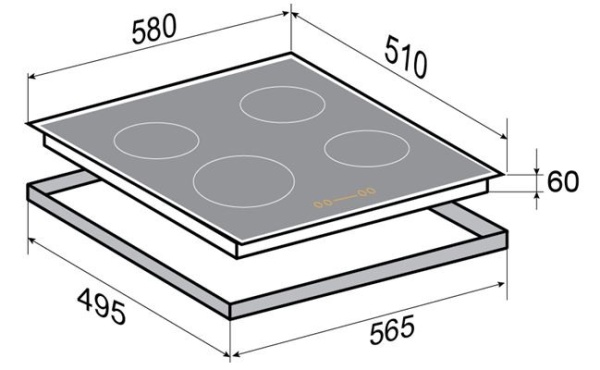 Поверхность ZIGMUND & SHTAIN cis 162.60 dk купить с доставкой по Москве и Московской области в интернет-магазине АваТехно