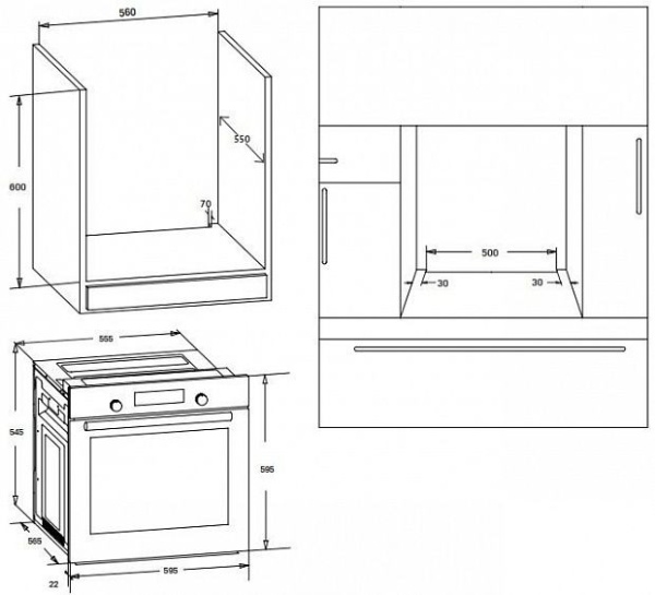 Духовой шкаф KORTING OKB 691 CSGW купить с доставкой по Москве и Московской области в интернет-магазине АваТехно