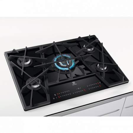 Варочная поверхность Electrolux KGV 7539 IK черный купить с доставкой по Москве и Московской области в интернет-магазине АваТехно