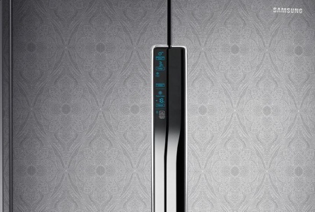 Холодильник Samsung RF905QBLAXW серебристый купить с доставкой по Москве и Московской области в интернет-магазине АваТехно