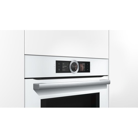 Компактный духовой шкаф Bosch CMG633BW1 купить с доставкой по Москве и Московской области в интернет-магазине АваТехно