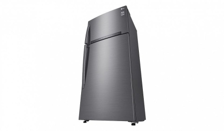 Холодильник LG GN-H702HMHZ серебристый купить с доставкой по Москве и Московской области в интернет-магазине АваТехно