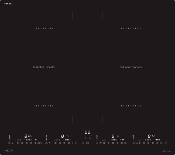 Варочная поверхность KANZLER KI 046 S купить с доставкой по Москве и Московской области в интернет-магазине АваТехно