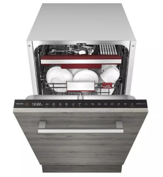 Встраиваемая посудомоечная машина Toshiba DW-10B3(B)-RU купить с доставкой по Москве и Московской области в интернет-магазине АваТехно