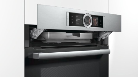Духовой шкаф Bosch HSG 656XS1 нержавеющая сталь купить с доставкой по Москве и Московской области в интернет-магазине АваТехно