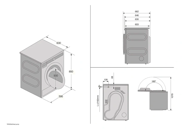 Сушильная машина Asko T309HCW Сушильная машина Asko T309HCW купить с доставкой по Москве и Московской области в интернет-магазине АваТехно