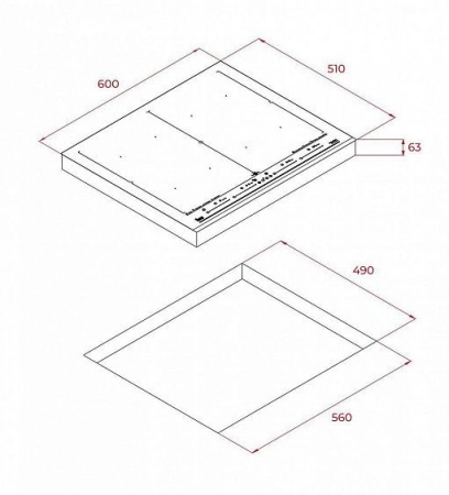 Варочная поверхность TEKA IZF 68600 MSP (112500005) купить с доставкой по Москве и Московской области в интернет-магазине АваТехно