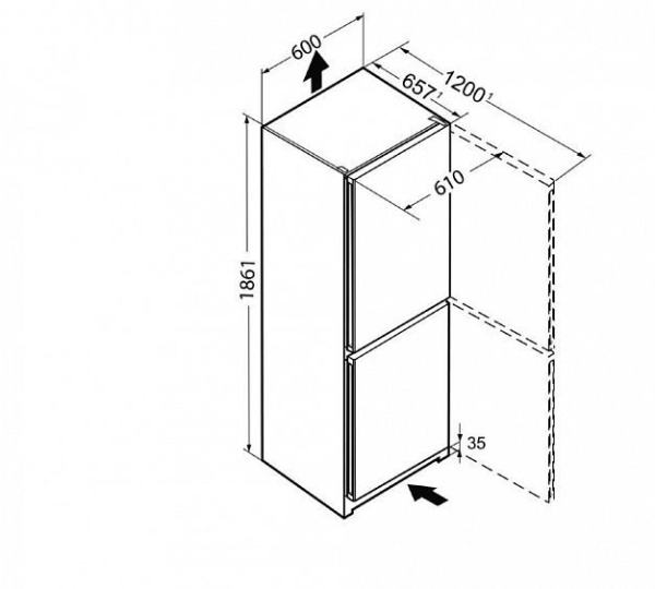 Холодильник LIEBHERR CNPel 4313 купить с доставкой по Москве и Московской области в интернет-магазине АваТехно