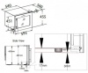 Винный шкаф DUNAVOX  built-in dx-24.56bsk(в) (петли слева) купить с доставкой по Москве и Московской области в интернет-магазине АваТехно
