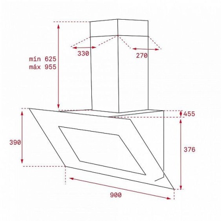 Вытяжка TEKA DLV 985 STONE GREY (112930004) купить с доставкой по Москве и Московской области в интернет-магазине АваТехно