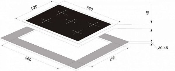Поверхность ZIGMUND & SHTAIN mn 115.71 w купить с доставкой по Москве и Московской области в интернет-магазине АваТехно