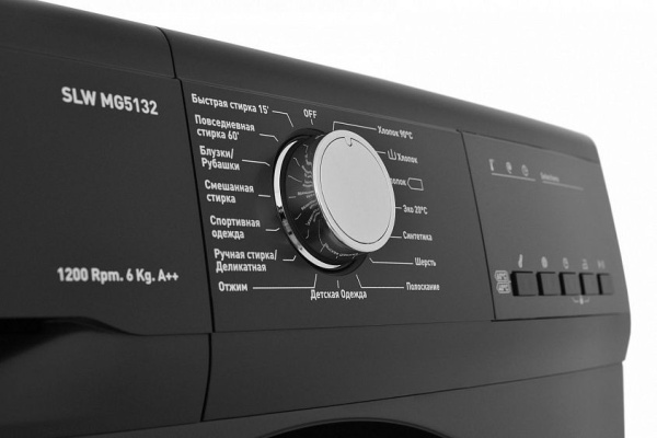 Стиральная машина SCHAUB LORENZ SLW MG5132 black купить с доставкой по Москве и Московской области в интернет-магазине АваТехно