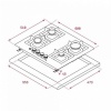 Варочная панель TEKA EFX 60 4G AI AL CI DR 40214306 купить с доставкой по Москве и Московской области в интернет-магазине АваТехно