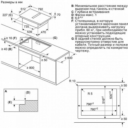 Варочная поверхность BOSCH PXX821D66E купить с доставкой по Москве и Московской области в интернет-магазине АваТехно