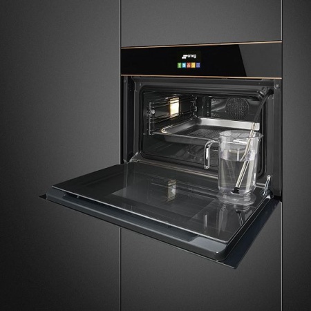 Духовой шкаф электрический компактный SMEG SF4604PVCNR1 купить с доставкой по Москве и Московской области в интернет-магазине АваТехно
