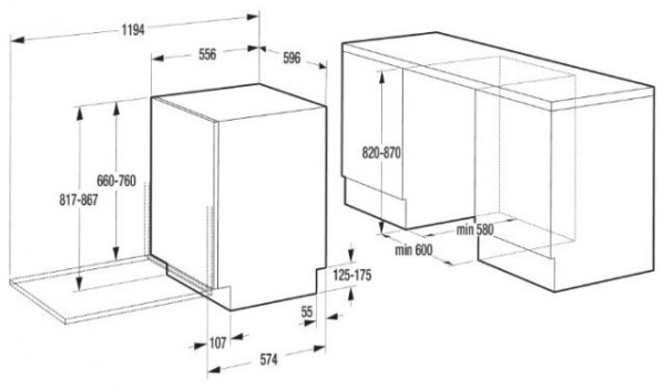 Посудомоечная машина Gorenje GV 63160 купить с доставкой по Москве и Московской области в интернет-магазине АваТехно