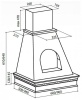 Вытяжка LEX ANCONA 900 WHITE купить с доставкой по Москве и Московской области в интернет-магазине АваТехно