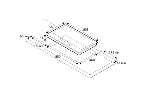 Варочная поверхность BERTAZZONI P905LPROGNE купить с доставкой по Москве и Московской области в интернет-магазине АваТехно