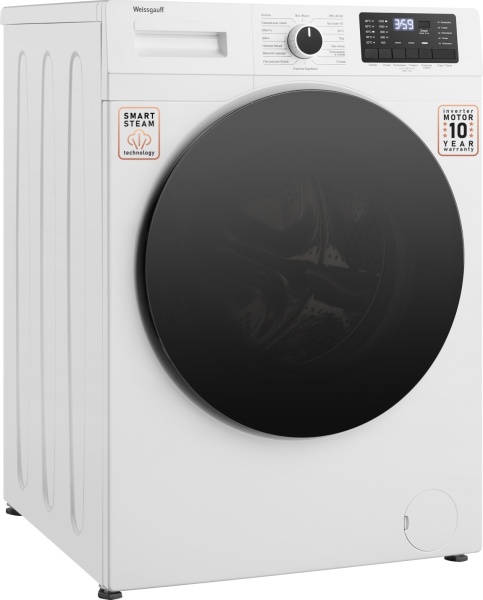 Комплект стиральной и сушильной машины Weissgauff WM 61212 DC Inverter Steam + WD 6128 D купить с доставкой по Москве и Московской области в интернет-магазине АваТехно