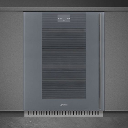 Встраиваемый винный шкаф SMEG CVI138LWS2 купить с доставкой по Москве и Московской области в интернет-магазине АваТехно