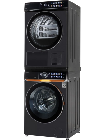 Сушильная машина HIBERG HDQ11 - 10 B + Стиральная машина HIBERG i-DDQ10 - 814 B с тепловым насосом, инверторным мотором и прямым приводом купить с доставкой по Москве и Московской области в интернет-магазине АваТехно