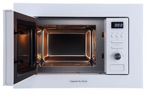 Микроволновая печь ZIGMUND & SHTAIN BMO 16.202 W купить с доставкой по Москве и Московской области в интернет-магазине АваТехно