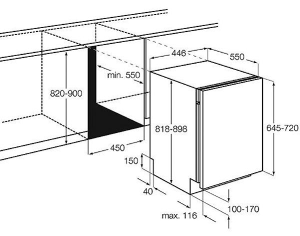 Посудомоечная машина AEG F 78420 VI1P купить с доставкой по Москве и Московской области в интернет-магазине АваТехно