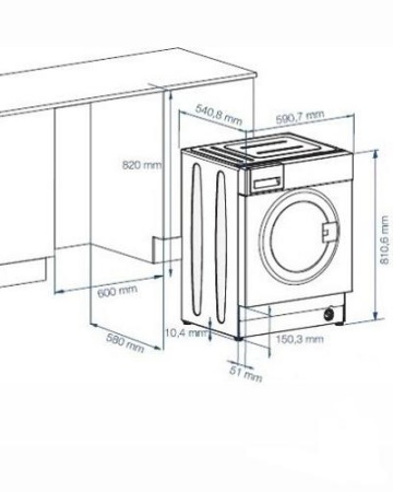 Стиральная машина с сушкой Beko WDI 85143 купить с доставкой по Москве и Московской области в интернет-магазине АваТехно