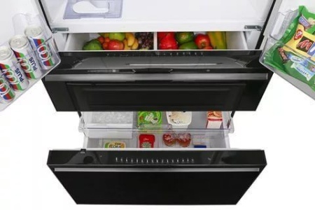 Холодильник MITSUBISHI ELECTRIC MR-LXR68EM-GBK-R купить с доставкой по Москве и Московской области в интернет-магазине АваТехно