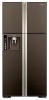 Холодильник  HITACHI r-w662 pu3 gbw темно-коричневый