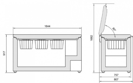 Морозильник LIEBHERR GT 6122 купить с доставкой по Москве и Московской области в интернет-магазине АваТехно