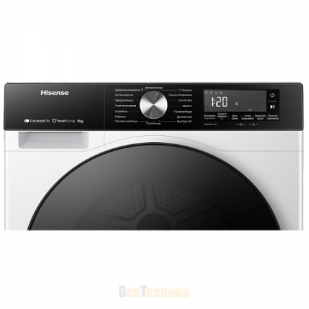 Сушильная машина Hisense DH3S802BW4 купить с доставкой по Москве и Московской области в интернет-магазине АваТехно