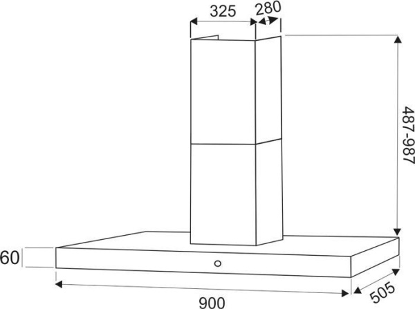 Вытяжка EXITEQ EX-1069 купить с доставкой по Москве и Московской области в интернет-магазине АваТехно