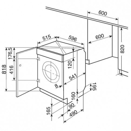 Встраиваемая стиральная машина ELECTROLUX ewg 14550 w купить с доставкой по Москве и Московской области в интернет-магазине АваТехно