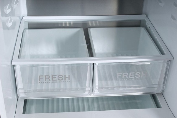 Холодильник HYUNDAI CC4553F черная сталь купить с доставкой по Москве и Московской области в интернет-магазине АваТехно