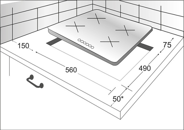 Газовая поверхность EXITEQ pfh640stgb-e/b купить с доставкой по Москве и Московской области в интернет-магазине АваТехно